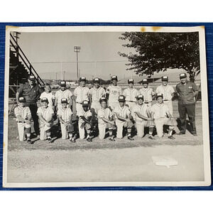 Vtg Sam Lynn JBA Ballpark King Lumber Team Photo 8x10 Baseball Bakersfield CA